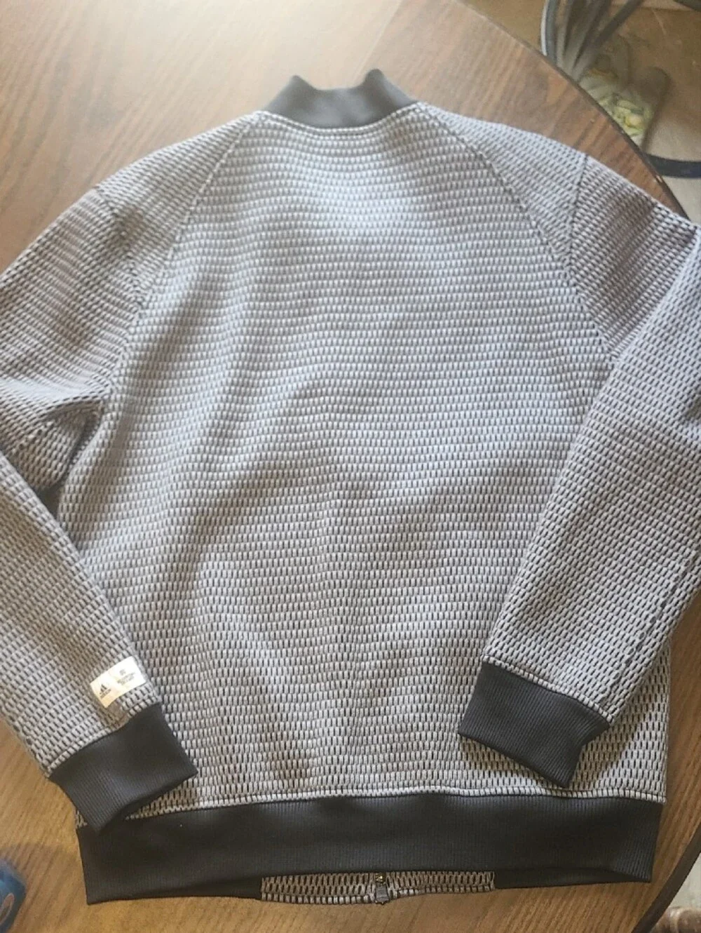 Adidas Reigning Champ X Spacer Mesh Bomber Varsity Jacket Mens M Preowned Nice